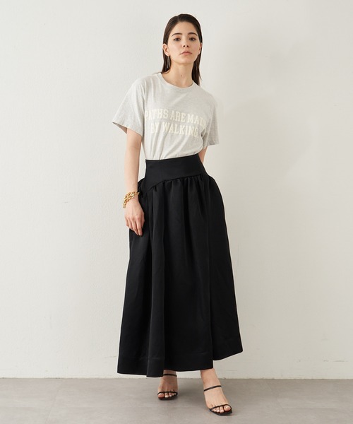 Whim Gazette ナイロンサテンサロペスカート美品 - メルカリ
