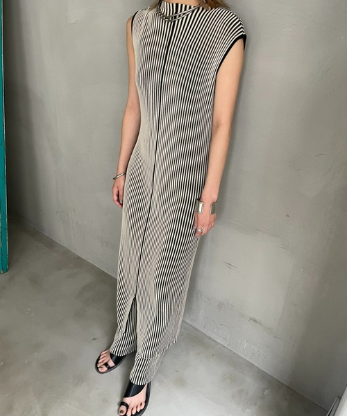 AIC.（エーアイシー）の「配色リブストレートパンツ/セットアップ可能（その他パンツ・レディース・ブラック/カーキ・FREE）」の21枚目の写真