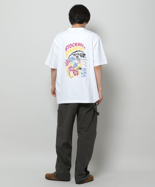 STOCKHOLM SYNDROME（ストックホルムシンドローム）の「【UNISEX】STOCKHOLM SYNDROME／サーフィンスケルトンT 2907416（Tシャツ/カットソー・レディース・ホワイト/ブラック・FREE）」の16枚目の写真