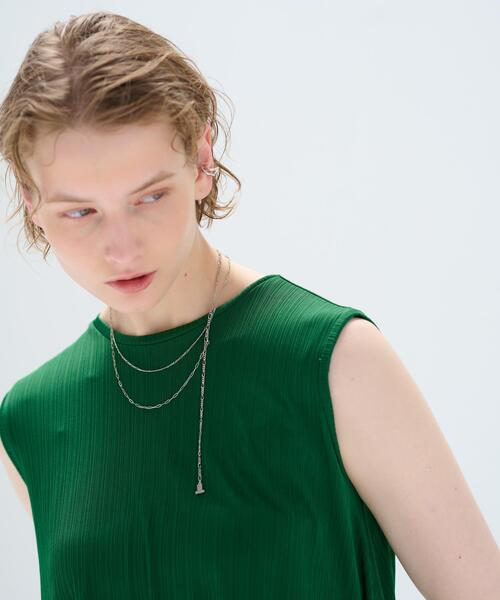 LANVIN en Bleu(ランバンオンブルー)の「スリムチェーンネックレス(ネックレス・レディース・ゴールド/シルバー・FREE)」の11枚目の写真
