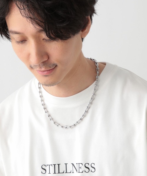 GLOBAL WORK(グローバルワーク)の「UNISEX/ステンレスチェーンネックレス/906965(ネックレス・レディース・シルバー/ゴールド・FREE)」の6枚目の写真