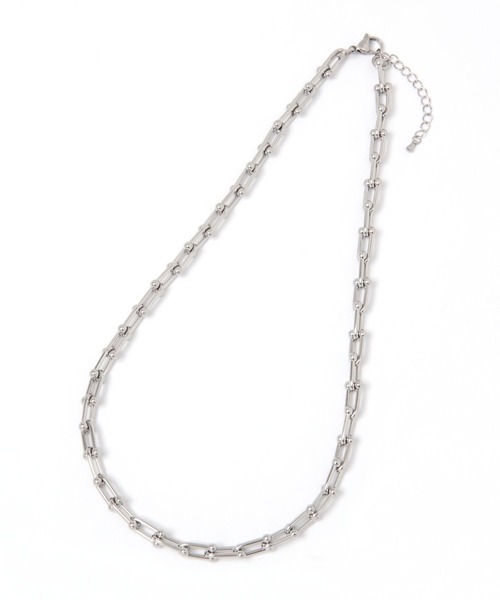 GLOBAL WORK(グローバルワーク)の「UNISEX/ステンレスチェーンネックレス/906965(ネックレス・レディース・シルバー/ゴールド・FREE)」の7枚目の写真