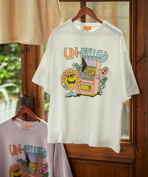 【セール】mt8564-MIDDLE WEIGHT BIG-T - Gerbera Comic Art Tシャツ（Tシャツ/カットソー）｜UN-FILLED（アンフィルド）