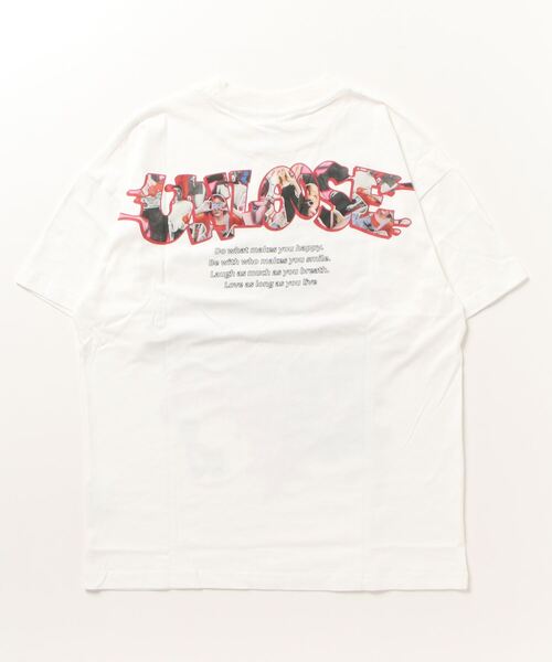 A'GEM9(エージェムナイン)の「A'GEM/9 × .kom『OVDY/オブディワイ』 デザインプリントTEE 半袖カットソー(Tシャツ/カットソー・メンズ・ホワイト/ブラック・M)」の6枚目の写真