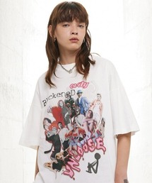 A'GEM/9 × .kom『OVDY/オブディワイ』 デザインプリントTEE 半袖カットソー