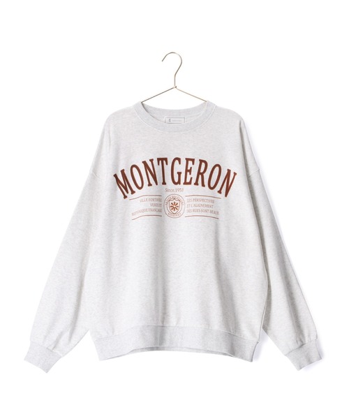 ROPE' PICNIC(ロペピクニック)の「リンクコーデ/BIGカレッジロゴスウェット(スウェット・レディース・ネイビー/チャコールグレー/ライトグレー/グレー・38)」の13枚目の写真