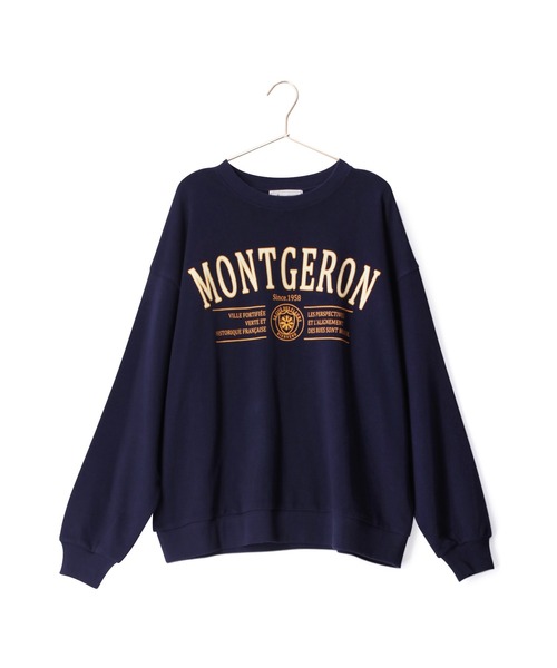 ROPE' PICNIC(ロペピクニック)の「リンクコーデ/BIGカレッジロゴスウェット(スウェット・レディース・ネイビー/チャコールグレー/ライトグレー/グレー・38)」の17枚目の写真