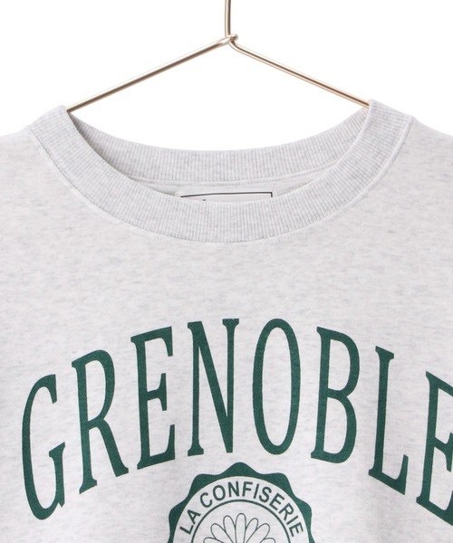 ROPE' PICNIC(ロペピクニック)の「リンクコーデ/BIGカレッジロゴスウェット(スウェット・レディース・ネイビー/チャコールグレー/ライトグレー/グレー・38)」の7枚目の写真