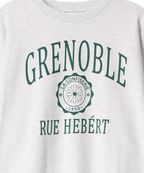 ROPE' PICNIC(ロペピクニック)の「リンクコーデ/BIGカレッジロゴスウェット(スウェット・レディース・ネイビー/チャコールグレー/ライトグレー/グレー・38)」の14枚目の写真