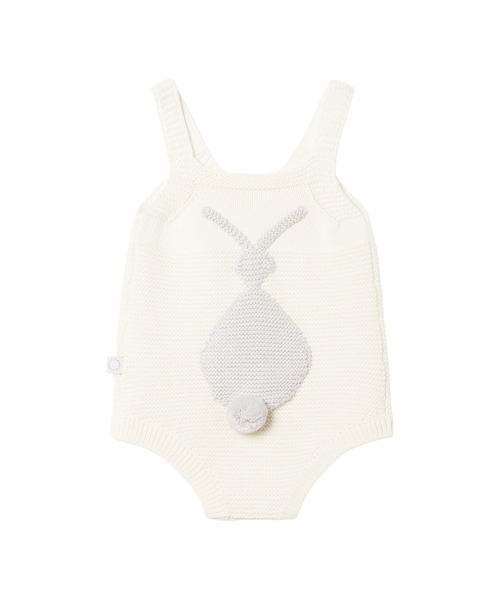 STELLA McCARTNEY(ステラマッカートニー)の「STELLA McCARTNEY (ステラマッカートニー)Kids & Junior ウールブレンドロンパース(ロンパース・キッズ・アイボリー・6M)」の4枚目の写真