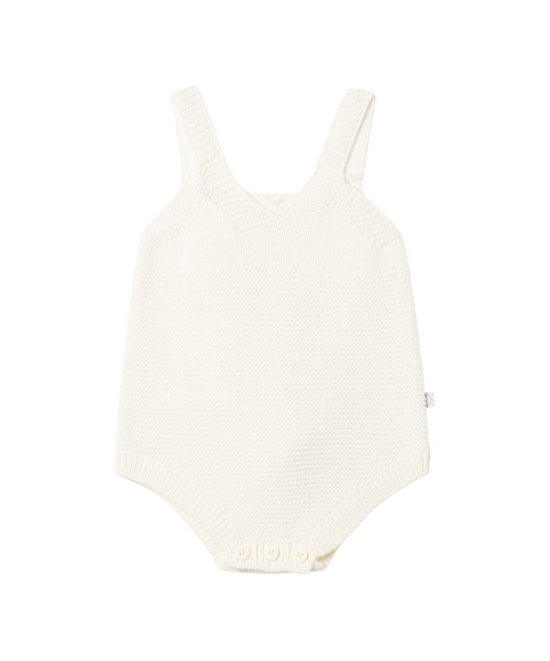 STELLA McCARTNEY(ステラマッカートニー)の「STELLA McCARTNEY (ステラマッカートニー)Kids & Junior ウールブレンドロンパース(ロンパース・キッズ・アイボリー・6M)」の5枚目の写真