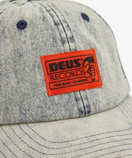 DEUS EX MACHINA（デウスエクスマキナ）の「ORTIZ DENIM CAP（キャップ・メンズ・ブルー系その他/ホワイト系その他/ブラック系その他・OS）」の5枚目の写真