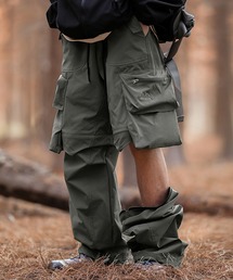 aimoha（アイモハ）の「aimoha outdoor　2Way 取り外し可能 ワイドカーゴパンツ（カーゴパンツ）」