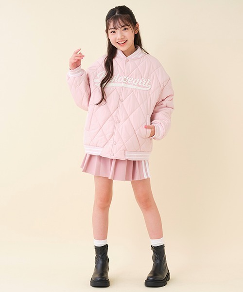 by LOVEiT（バイラビット）の「インパン付きライン入りプリーツチアスカート（スカート・キッズ・グリーン/レッド/ブラック/ピンク・140cm/130cm/150cm/120cm/160cm）」の20枚目の写真