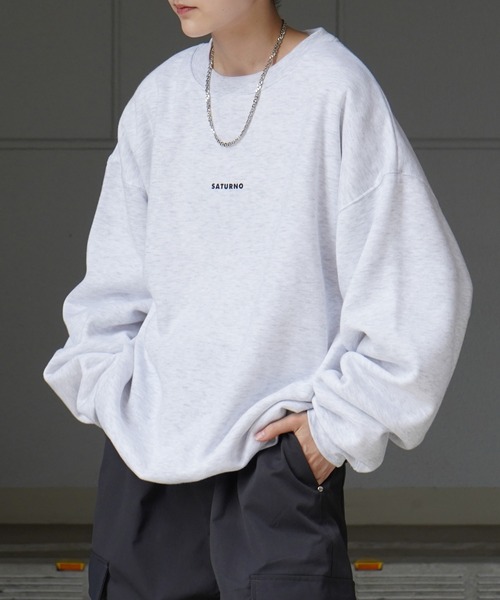 Confirm(コンファーム)の「ワンポイントロゴ / フォトプリント / Shadowガールプリント ビッグシルエット 裏起毛プルオーバースウェット ユニセックス【Confirm】(スウェット・メンズ・ホワイト/ブラック/杢グレー/ホワイト系その他/ブラック系その他/グレー系その他/ブラック系その他2/グレー系その他2/グレー系2・M/L)」の6枚目の写真