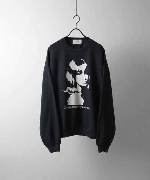 Confirm(コンファーム)の「ワンポイントロゴ / フォトプリント / Shadowガールプリント ビッグシルエット 裏起毛プルオーバースウェット ユニセックス【Confirm】(スウェット・メンズ・ホワイト/ブラック/杢グレー/ホワイト系その他/ブラック系その他/グレー系その他/ブラック系その他2/グレー系その他2/グレー系2・M/L)」の18枚目の写真