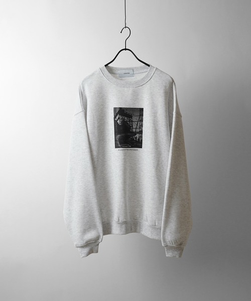 Confirm(コンファーム)の「ワンポイントロゴ / フォトプリント / Shadowガールプリント ビッグシルエット 裏起毛プルオーバースウェット ユニセックス【Confirm】(スウェット・メンズ・ホワイト/ブラック/杢グレー/ホワイト系その他/ブラック系その他/グレー系その他/ブラック系その他2/グレー系その他2/グレー系2・M/L)」の20枚目の写真