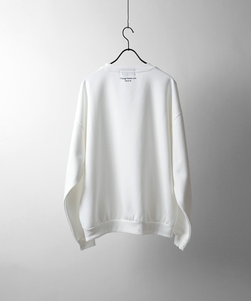 Confirm(コンファーム)の「ワンポイントロゴ / フォトプリント / Shadowガールプリント ビッグシルエット 裏起毛プルオーバースウェット ユニセックス【Confirm】(スウェット・メンズ・ホワイト/ブラック/杢グレー/ホワイト系その他/ブラック系その他/グレー系その他/ブラック系その他2/グレー系その他2/グレー系2・M/L)」の15枚目の写真