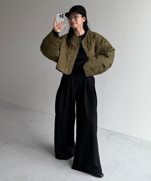 wee9s（ウィークス）の「smooth wool cap / スムースウールキャップ（キャップ・レディース・ブラック/ブラウン・FREE）」の17枚目の写真