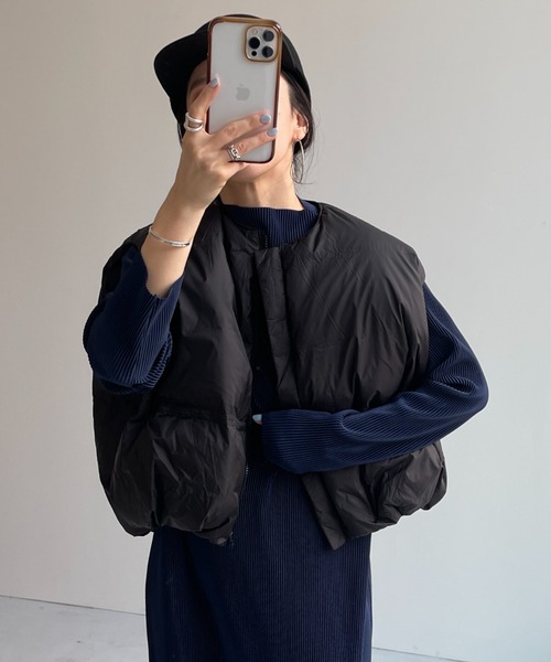 wee9s（ウィークス）の「smooth wool cap / スムースウールキャップ（キャップ・レディース・ブラック/ブラウン・FREE）」の20枚目の写真