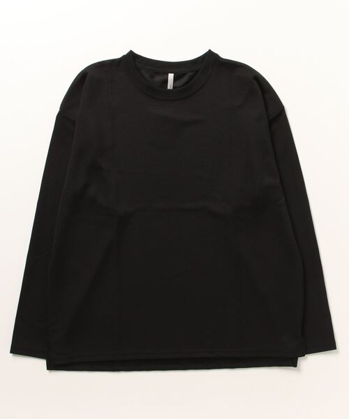TRAP/U (トラップユー)の「リップルボーダー 長袖Tシャツ(Tシャツ/カットソー・メンズ・杢グレー/ホワイト/ブラック/セージグリーン・L/M)」の1枚目の写真