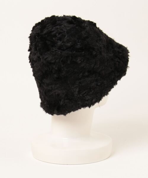 Ritzy（リッツィー）の「もこもこ ワンポイントプレートバケットハット（ハンチング/ベレー帽・レディース・ベージュ/ホワイト/ブラック・FREE）」の10枚目の写真