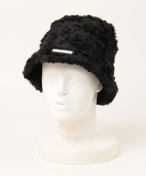 Ritzy（リッツィー）の「もこもこ ワンポイントプレートバケットハット（ハンチング/ベレー帽・レディース・ベージュ/ホワイト/ブラック・FREE）」の11枚目の写真