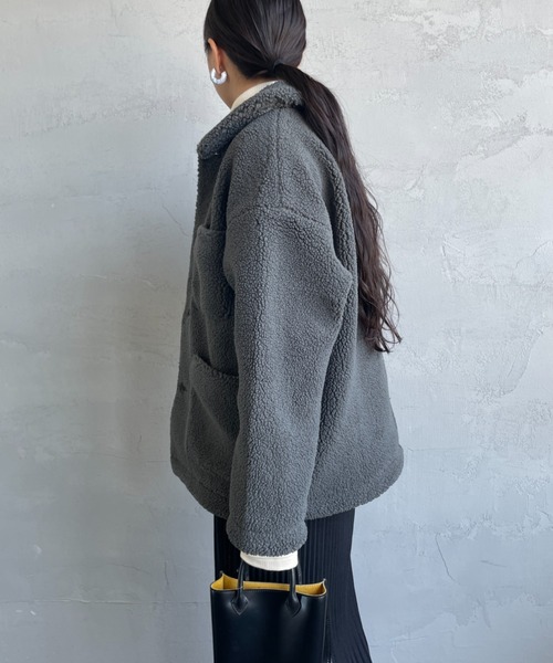 DANTON フリースカバーオール 42 ブラック DANTON フリースカバーオール 42 ブラック