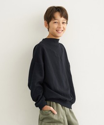 coca（coca）（コカ）の「キッズ　裏毛V切替タートルネックプルオーバー（スウェット・キッズ）」