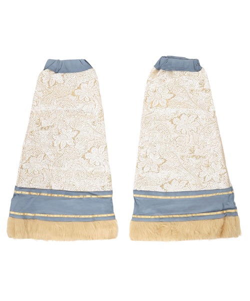 Tika（ティカ）の「コスプレ かわいい アニマル 狐 ふわふわ 和装 キョンシー 体型カバー Aライン 長袖 ワンピース 6点セット（コスチューム/パーティーグッズ・レディース・ブルー・M）」の13枚目の写真