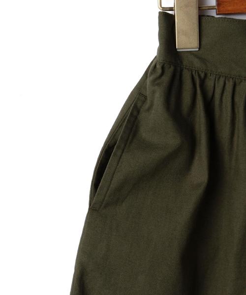 green label relaxing（グリーンレーベルリラクシング）の「ワイドロングパンツ ◆（その他パンツ・キッズ・オリーブ/ネイビー・125/105/135/115）」の7枚目の写真