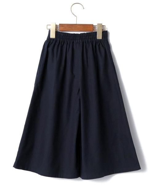 green label relaxing（グリーンレーベルリラクシング）の「ワイドロングパンツ ◆（その他パンツ・キッズ・オリーブ/ネイビー・125/105/135/115）」の3枚目の写真