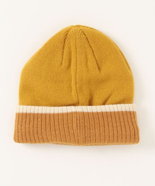 kladskap（クレードスコープ）の「電車ワッペン配色ニット帽（ニットキャップ/ビーニー・キッズ・マスタード/ネイビー・FREE）」の15枚目の写真