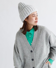 Santelli Francesca | 【Santelli Francesca/サンテッリフランチェスカ】Mix Knit Cap:ニットキャップ(ハット)