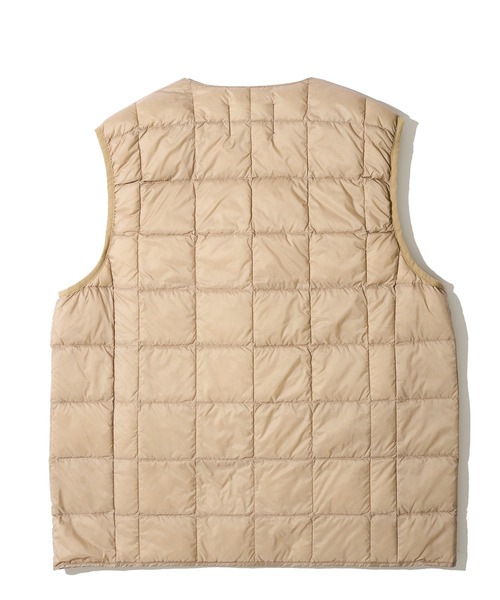 TAION（タイオン）の「【TAION / タイオン】V NECK BUTTON DOWN VEST / インナーダウンベスト TAION-001（ダウンベスト・メンズ・ブラック/グレー/サンドベージュ/ネイビー/チャコールグレー/カーキ/セージグリーン/その他/カモフラージュ/その他2/その他1・X-LARGE/MEDIUM/LARGE/XX-LARGE/SMALL）」の19枚目の写真