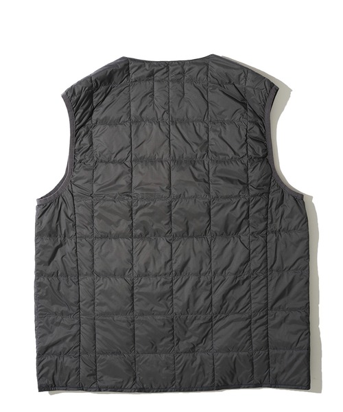 TAION（タイオン）の「【TAION / タイオン】V NECK BUTTON DOWN VEST / インナーダウンベスト TAION-001（ダウンベスト・メンズ・ブラック/グレー/サンドベージュ/ネイビー/チャコールグレー/カーキ/セージグリーン/その他/カモフラージュ/その他2/その他1・X-LARGE/MEDIUM/LARGE/XX-LARGE/SMALL）」の15枚目の写真