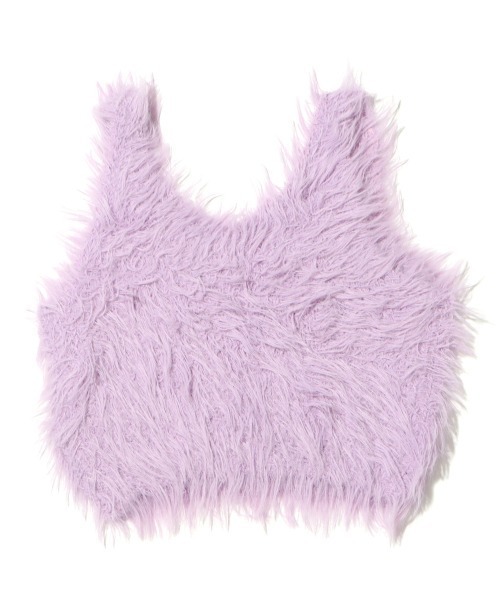 ANNA SUI NYC（アナ スイ エヌ ワイ シー）の「ANNA SUI NYC モンスターシャギー チビ タンクトップ 【SP】（タンクトップ・レディース・パープル/ライム/ブラック・FREE）」の15枚目の写真