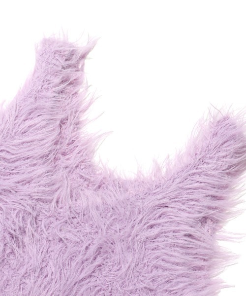 ANNA SUI NYC（アナ スイ エヌ ワイ シー）の「ANNA SUI NYC モンスターシャギー チビ タンクトップ 【SP】（タンクトップ・レディース・パープル/ライム/ブラック・FREE）」の16枚目の写真