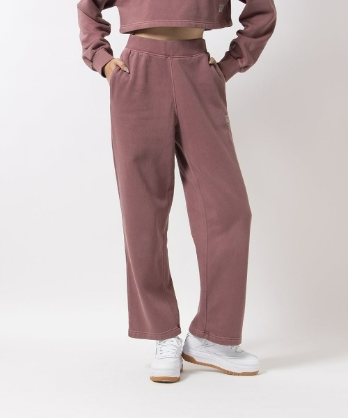 Reebok(リーボック)の「フリース パンツ / CL RBK ND OH FLEECE PANT(スウェットパンツ・レディース・マルーン/アイボリー/アッシュブラウン・MEDIUM/XX-LARGE/SMALL/LARGE/X-LARGE/X-SMALL)」の1枚目の写真