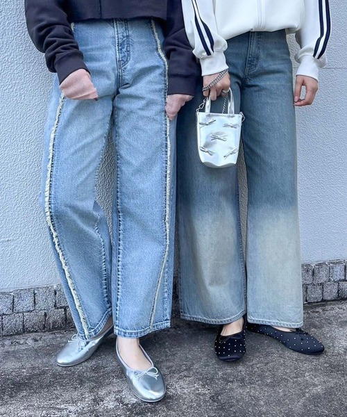 Me%（ミィパーセント）の「リボンポーチショルダー 103419（ショルダーバッグ・レディース・ブラック/シルバー・FREE）」の13枚目の写真