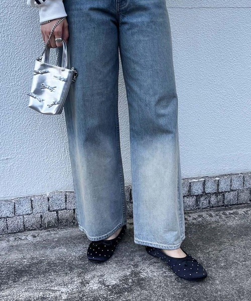 Me%（ミィパーセント）の「リボンポーチショルダー 103419（ショルダーバッグ・レディース・ブラック/シルバー・FREE）」の14枚目の写真