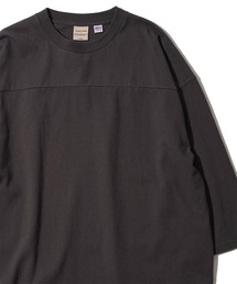 【Goodwear/グッドウェア】USAコットン切替7分袖 FOOTBALL TEE