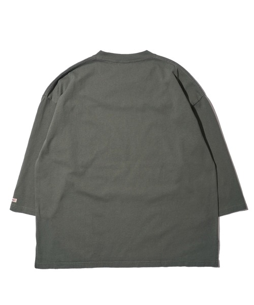 Goodwear(グッドウェア)の「【Goodwear/グッドウェア】USAコットン切替7分袖 FOOTBALL TEE(Tシャツ/カットソー・メンズ・ネイビー/グレー/ホワイト/ライトカーキ/チャコールグレー/ブラック・MEDIUM/X-LARGE/LARGE)」の14枚目の写真