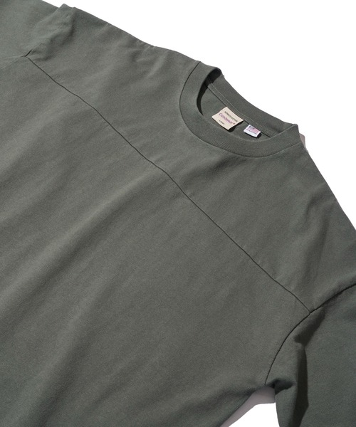 Goodwear(グッドウェア)の「【Goodwear/グッドウェア】USAコットン切替7分袖 FOOTBALL TEE(Tシャツ/カットソー・メンズ・ネイビー/グレー/ホワイト/ライトカーキ/チャコールグレー/ブラック・MEDIUM/X-LARGE/LARGE)」の17枚目の写真