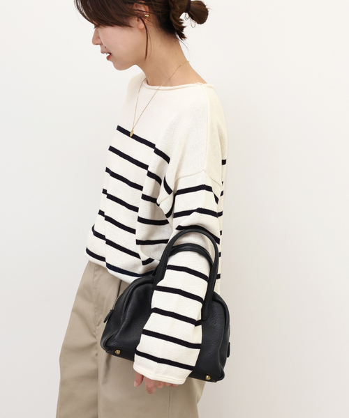 ニット セーター TRICOTS JEANMARC ボーダーニット レディース TRICOTS JEAN MARC（トリコットジーンマルク）の「【TRICOTS