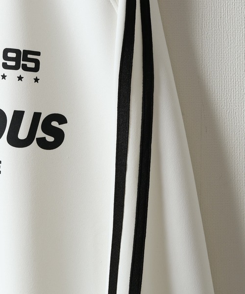 ZIP FIVE(ジップファイブ)の「【ZIP FIVE】 袖 サイドライン ストレッチ 長袖 ゲーム ロゴ Tシャツ / ゲームシャツ(Tシャツ/カットソー・メンズ・ホワイト/ブラック/ブルー/ホワイト×ブラック・MEDIUM/LARGE)」の12枚目の写真