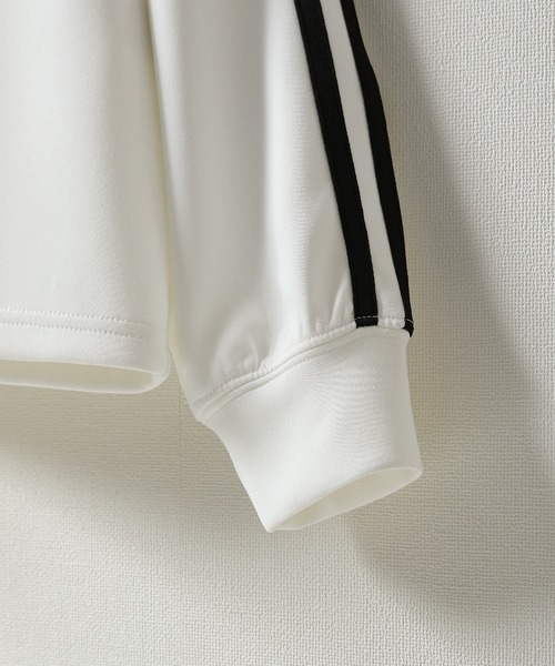 ZIP FIVE(ジップファイブ)の「【ZIP FIVE】 袖 サイドライン ストレッチ 長袖 ゲーム ロゴ Tシャツ / ゲームシャツ(Tシャツ/カットソー・メンズ・ホワイト/ブラック/ブルー/ホワイト×ブラック・MEDIUM/LARGE)」の13枚目の写真