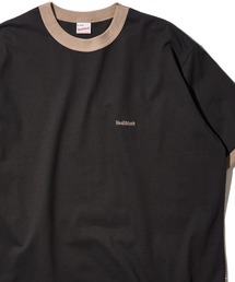 Healthknit（ヘルスニット）の「【Healthknit】Open-End Dry Jersey Wide Ringer Crewneck S/S / ジャージー ワイドリンガーTシャツ（Tシャツ/カットソー・メンズ）」