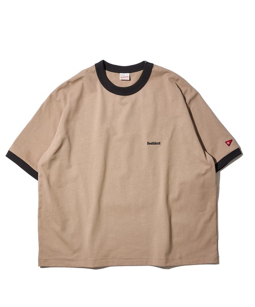Healthknit】Open-End Dry Jersey Wide Ringer Crewneck S/S