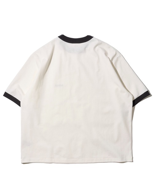 Healthknit(ヘルスニット)の「【Healthknit】Open-End Dry Jersey Wide Ringer Crewneck S/S / ジャージー ワイドリンガーTシャツ(Tシャツ/カットソー・メンズ・ブラック/オフホワイト/ベージュ・LARGE/MEDIUM)」の5枚目の写真